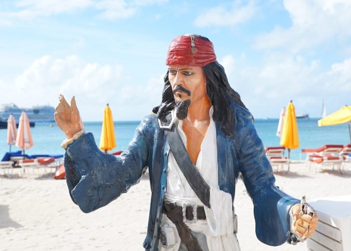 Pirate Statue Jack sparrow image