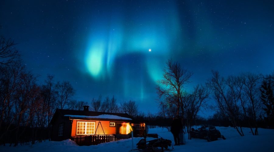 aurora oasis: blue lagoon and northern lights tour